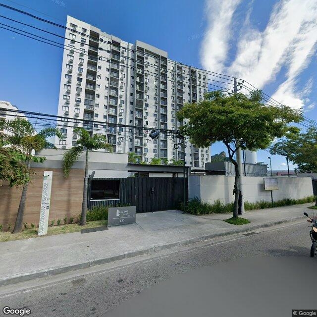 Imagem estática do "Street View" da localização