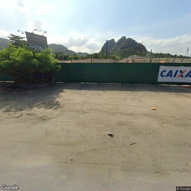 Imagem estática do "Street View" da localização