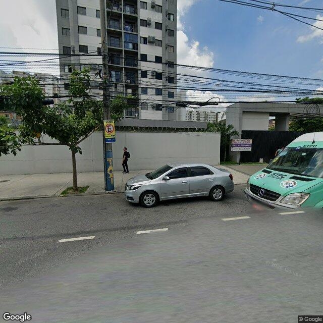 Imagem estática do "Street View" da localização
