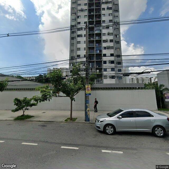 Imagem estática do "Street View" da localização