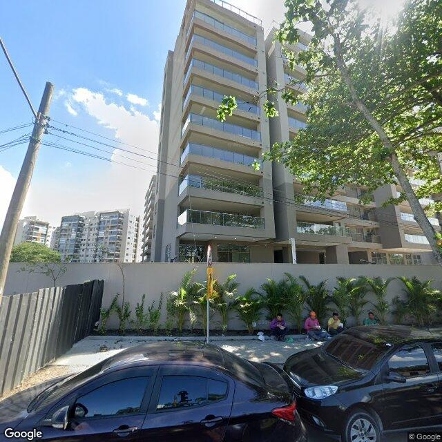 Imagem estática do "Street View" da localização