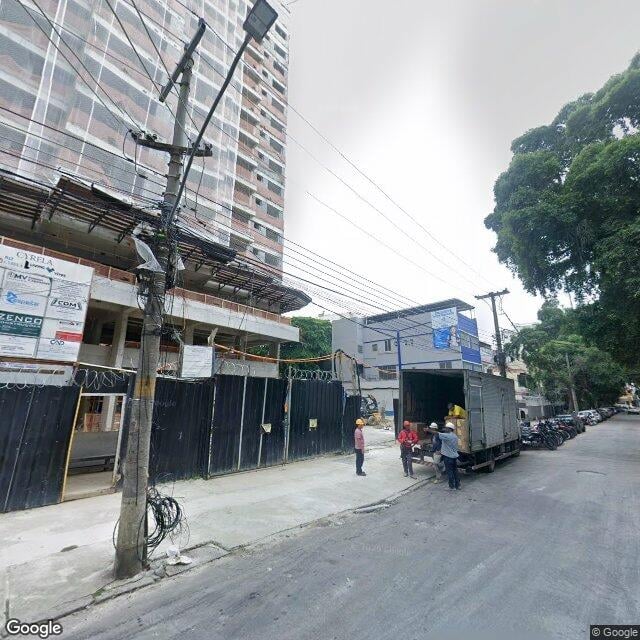 Imagem estática do "Street View" da localização