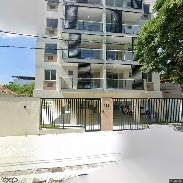 Imagem estática do "Street View" da localização