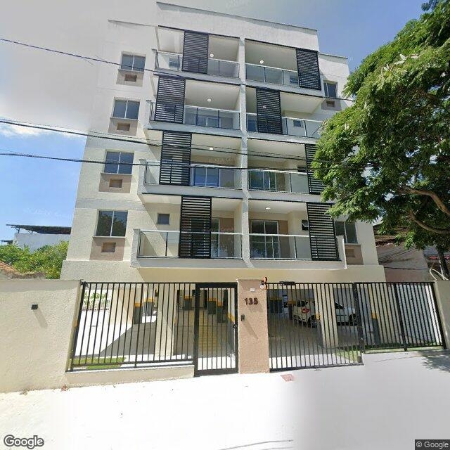 Imagem estática do "Street View" da localização