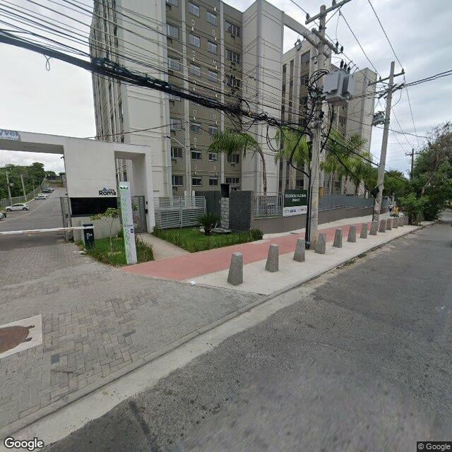 Imagem estática do "Street View" da localização