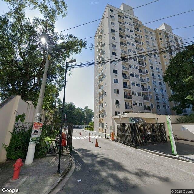Imagem estática do "Street View" da localização
