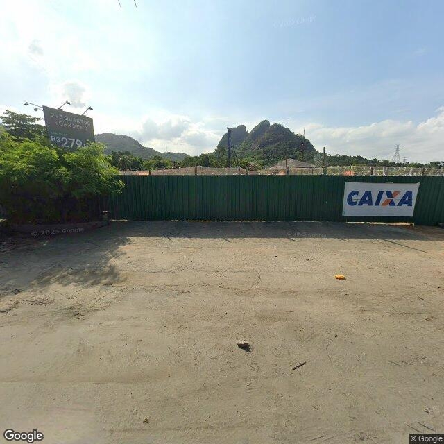 Imagem estática do "Street View" da localização