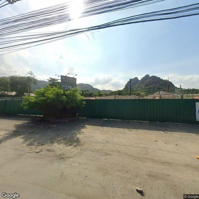 Imagem estática do "Street View" da localização