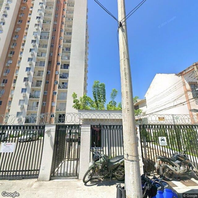 Imagem estática do "Street View" da localização