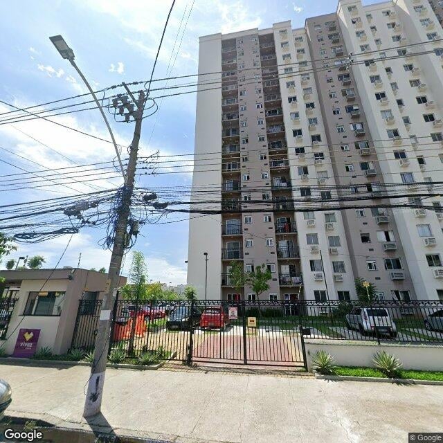 Imagem estática do "Street View" da localização
