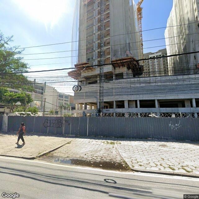 Imagem estática do "Street View" da localização