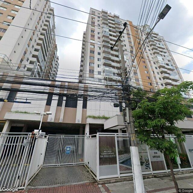 Imagem estática do "Street View" da localização