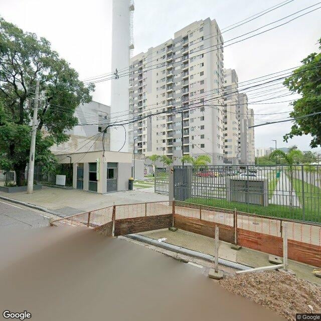 Imagem estática do "Street View" da localização