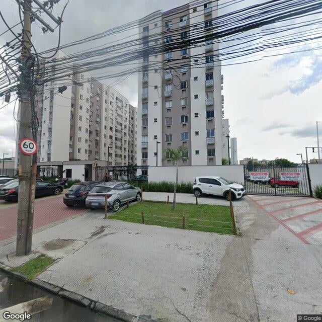 Imagem estática do "Street View" da localização