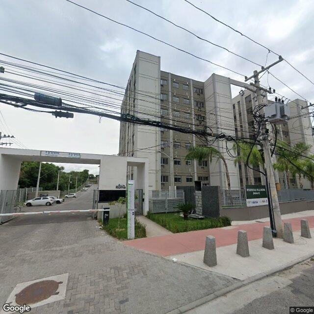 Imagem estática do "Street View" da localização