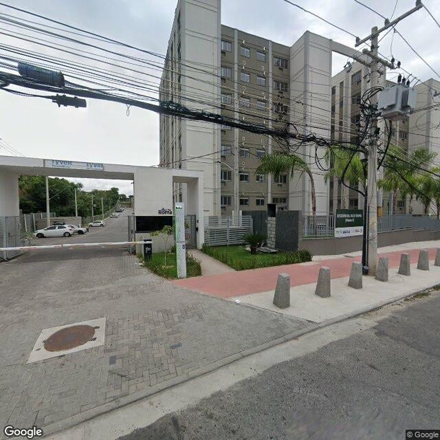 Imagem estática do "Street View" da localização