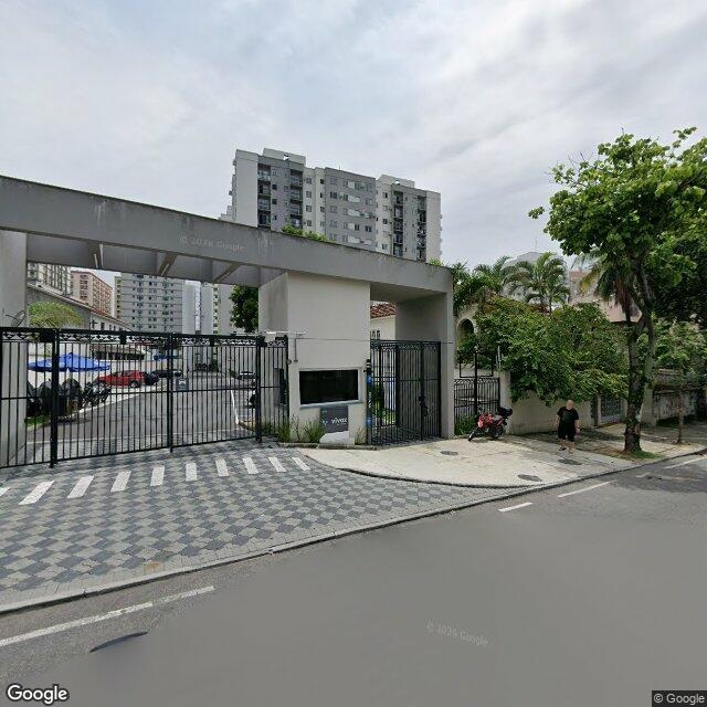 Imagem estática do "Street View" da localização