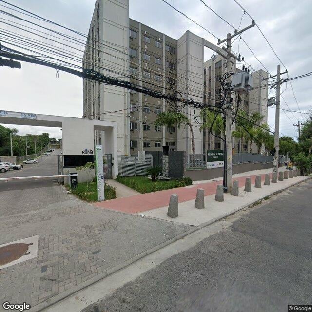 Imagem estática do "Street View" da localização