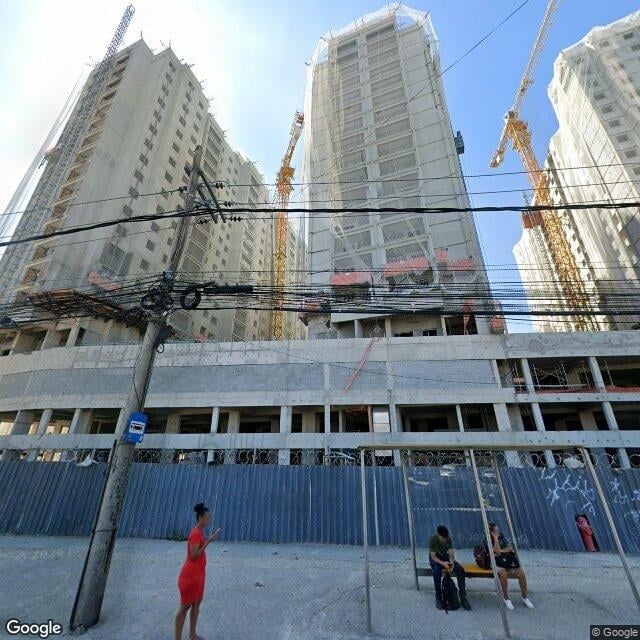 Imagem estática do "Street View" da localização