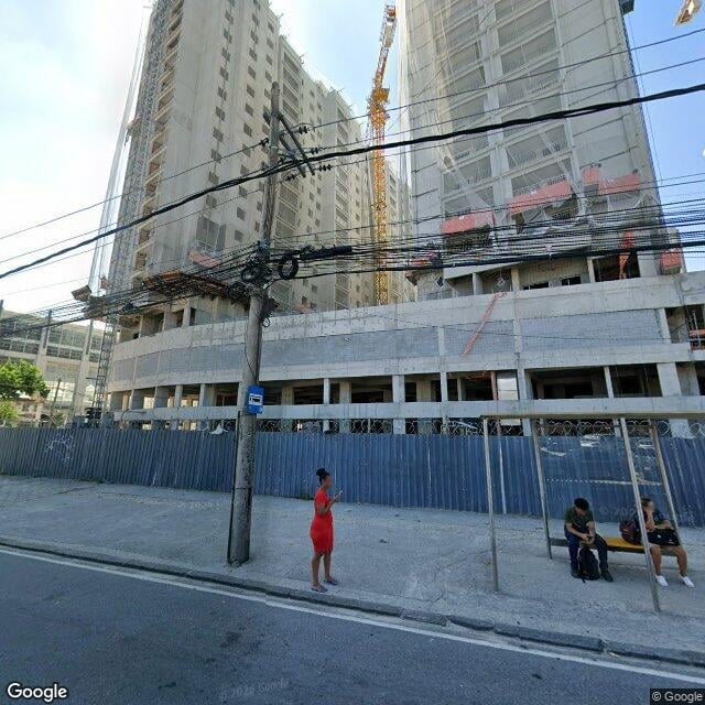 Imagem estática do "Street View" da localização