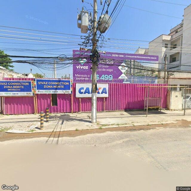 Imagem estática do "Street View" da localização