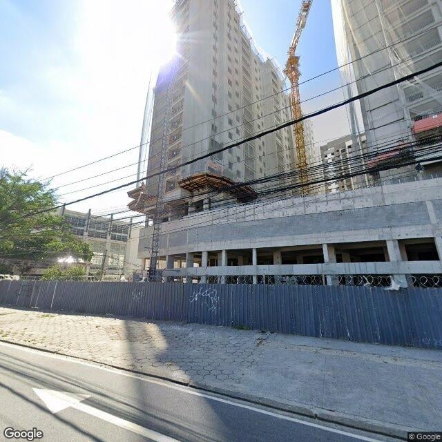 Imagem estática do "Street View" da localização