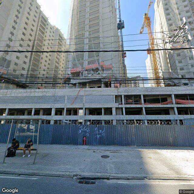 Imagem estática do "Street View" da localização