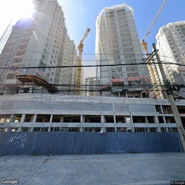 Imagem estática do "Street View" da localização