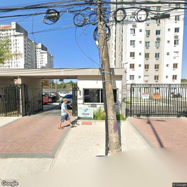 Imagem estática do "Street View" da localização
