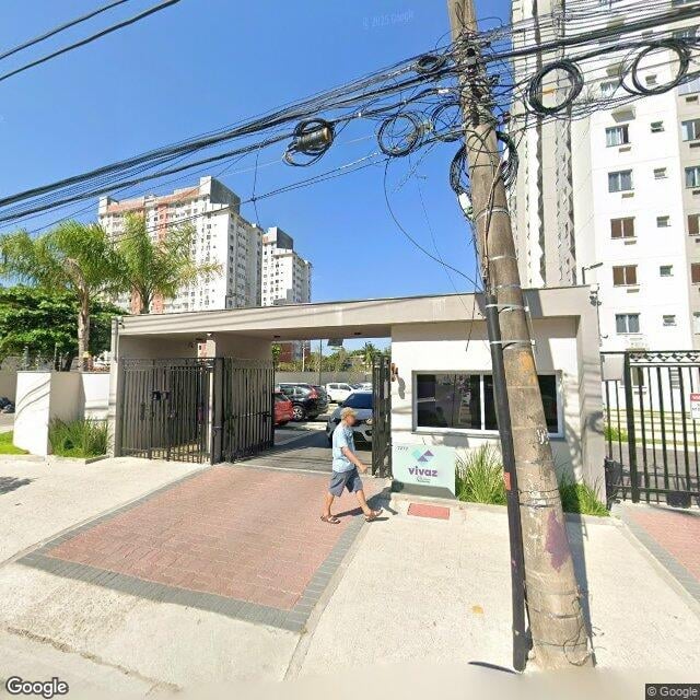 Imagem estática do "Street View" da localização