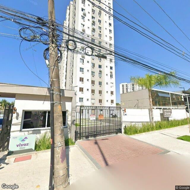 Imagem estática do "Street View" da localização
