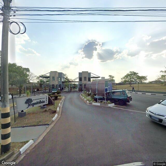 Imagem estática do "Street View" da localização