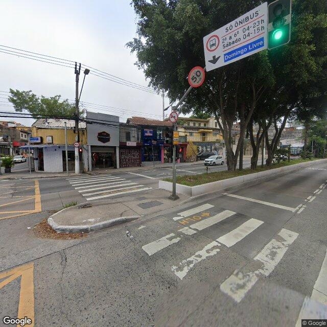 Imagem estática do "Street View" da localização