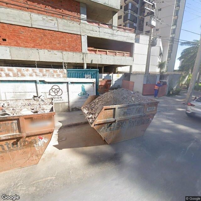 Imagem estática do "Street View" da localização