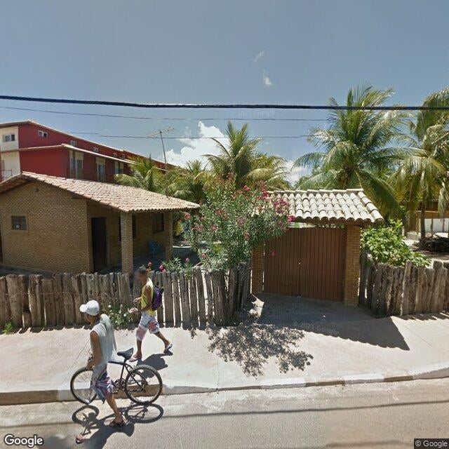 Imagem estática do "Street View" da localização