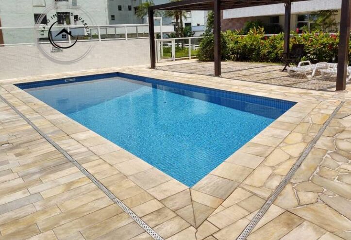 Apartamento de 02 dormitórios em condomínio-clube frente ao mar em Santos. - foto 22