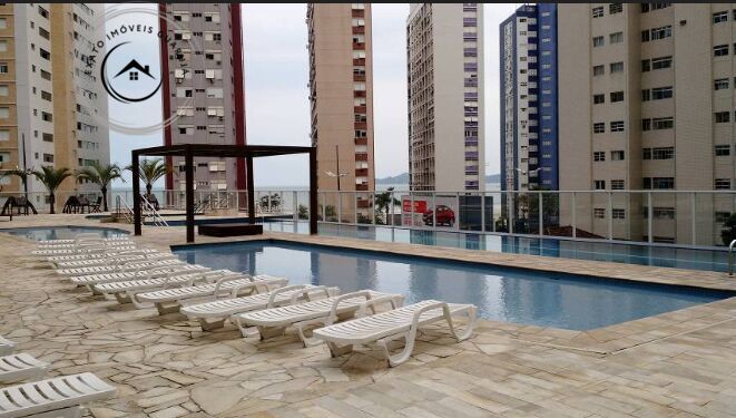 Apartamento de 02 dormitórios em condomínio-clube frente ao mar em Santos. - foto 23