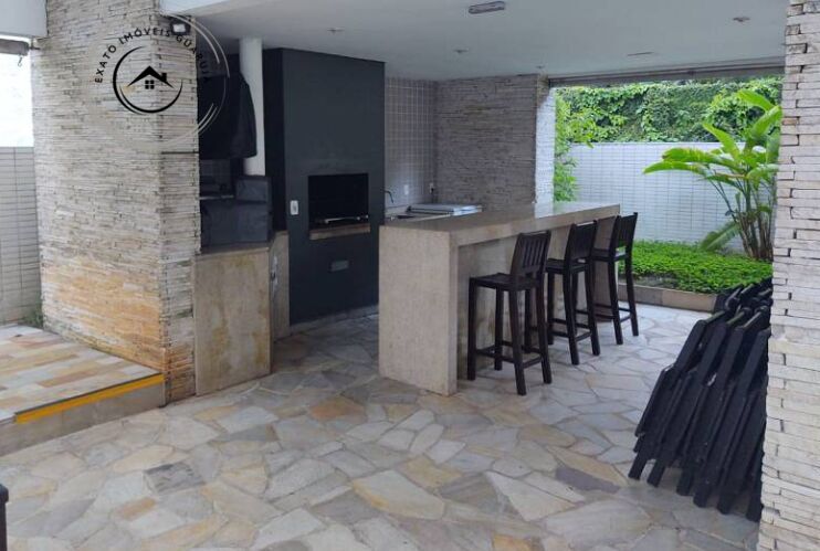Apartamento de 02 dormitórios em condomínio-clube frente ao mar em Santos. - foto 25