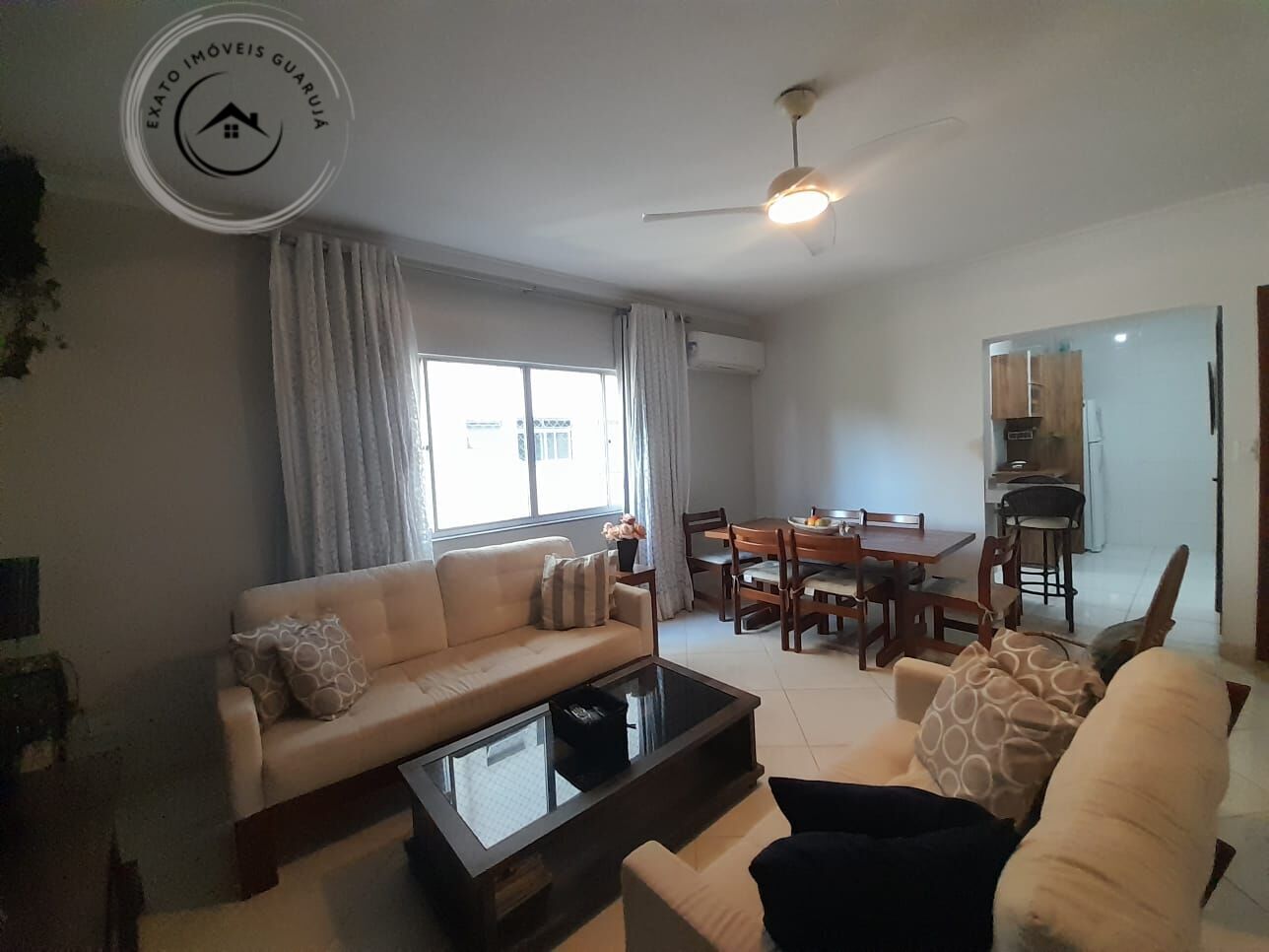 Apartamento Padrão de 02 dormitórios para locação anual na Praia da Enseada. - foto 5