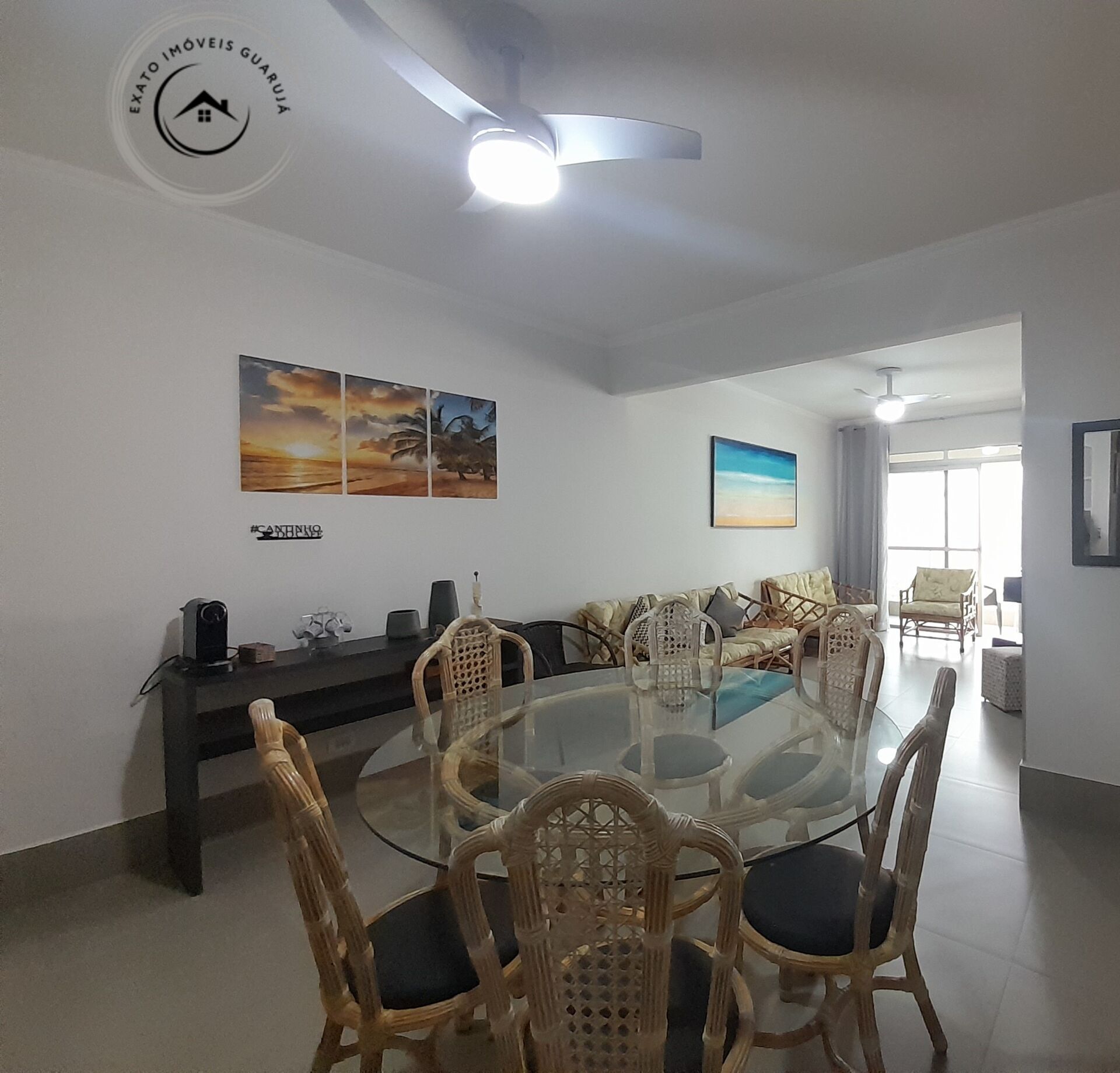 Apartamento Padrão de 03 dormitórios para venda na Praia da Enseada. - foto 2