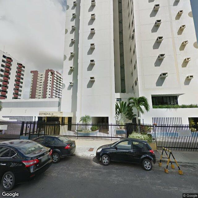 Imagem estática do "Street View" da localização