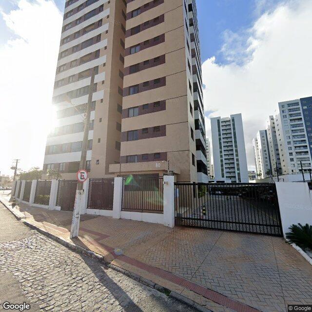 Imagem estática do "Street View" da localização