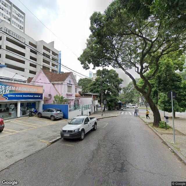 Imagem estática do "Street View" da localização