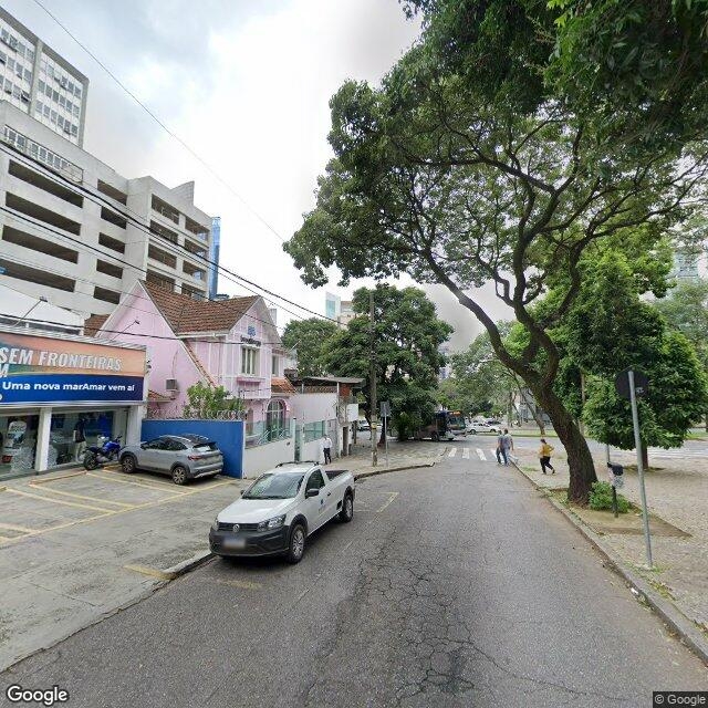 Imagem estática do "Street View" da localização