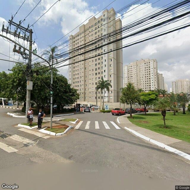 Imagem estática do "Street View" da localização