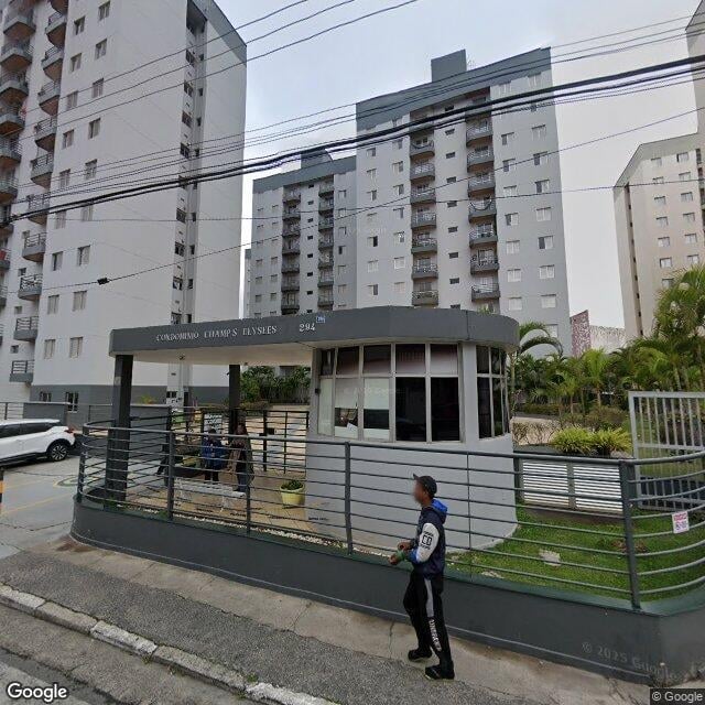 Imagem estática do "Street View" da localização