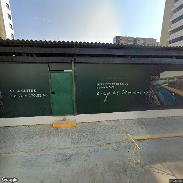 Imagem estática do "Street View" da localização