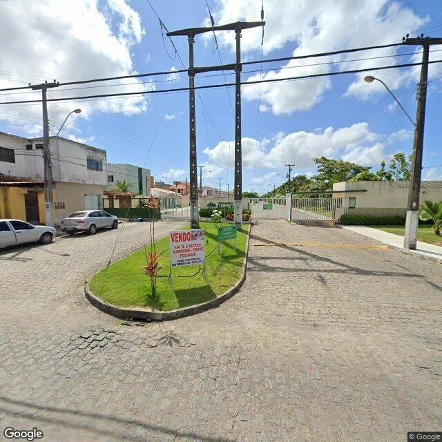 Imagem estática do "Street View" da localização