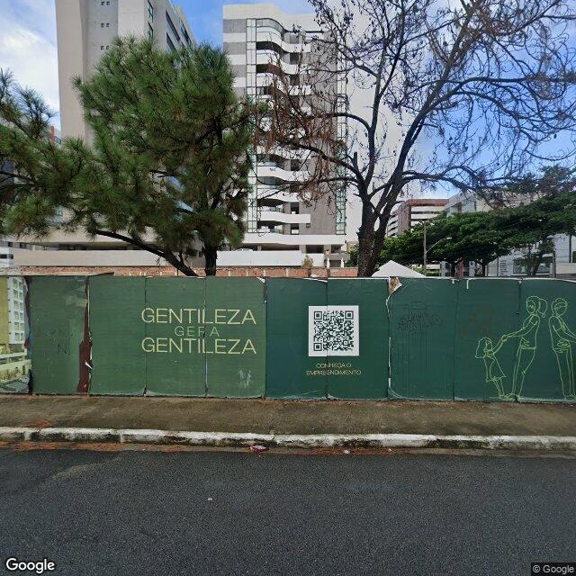 Imagem estática do "Street View" da localização