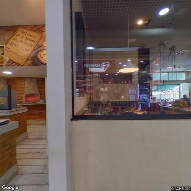 Imagem estática do "Street View" da localização
